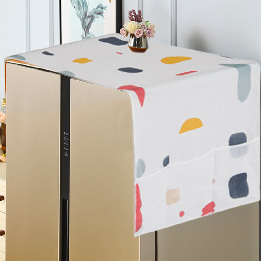 Tấm Phủ Tủ Lạnh Tấm Che Bụi, Khăn Phủ Chống Thấm Nước Cho Đồ Gia Dụng, Tấm Phủ Khăn Tủ Lạnh Gia Dụng