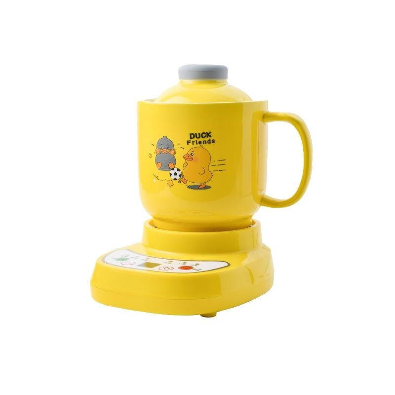 Gambar 9ZhouGZ Yellow duck multi function electric stew aof hot milk cupdessert supplements curing pot of stew stew soup cooked porridge artifact