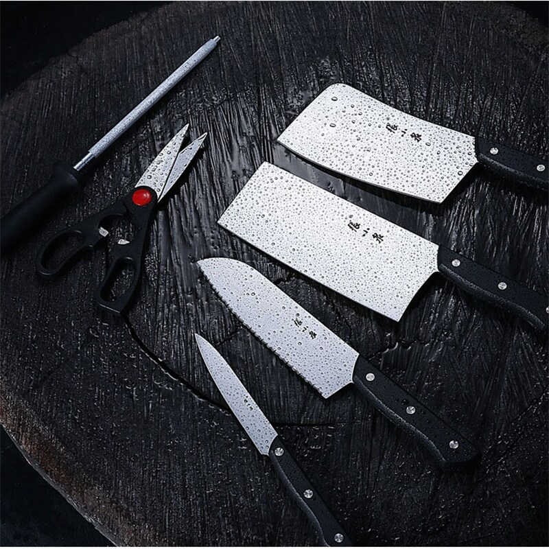 Gambar Zhang Xiaoquan kitchen cutting board set of household kitchen knives stainless steel kitchen knife sharp paring knifekitchen knife quality goods