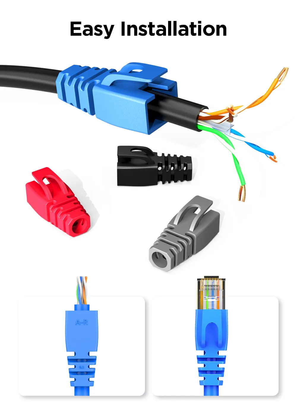 Resorte suave para instalación fácil