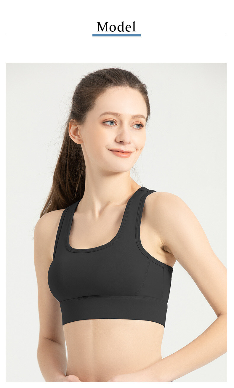 SUPERFLOWER Women's Breathable Sports Bra Absorb Sweat Shockproof Padded Athletic Gym Running Fiess Yoga Tops_voghion.com