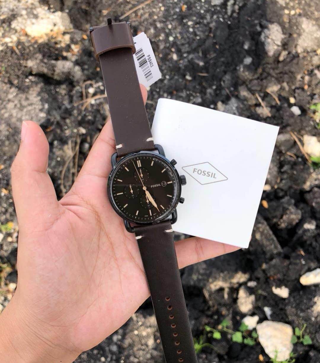 OFFICIAL WARRANTY) Fossil Mens FS5403 
