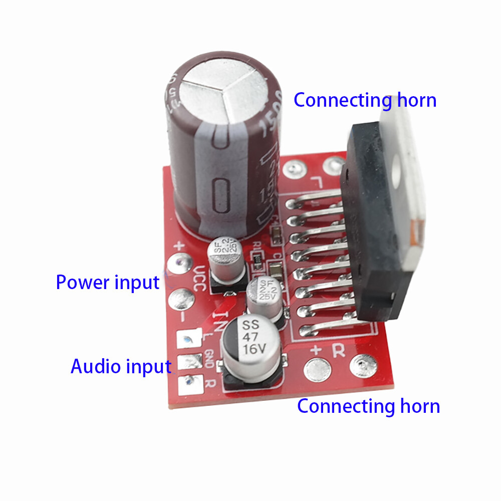 Tda7379 cd7379 bộ khuếch đại công suất âm thanh mô-đun bảng mạch kênh đôi dc9v-17.5v 38w + 38w bảng mạch khuếch đại công suất âm thanh