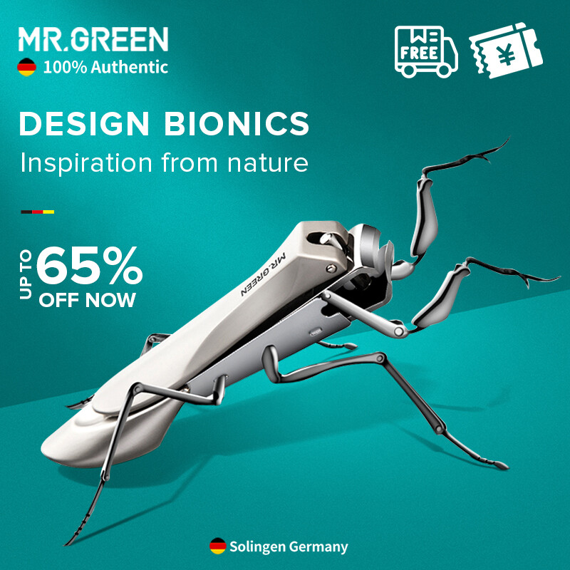 Germany MR.GREEN Cắt Móng Tay Cắt Móng Tay Với Dream Catcher Chuyên Nghiệp Thép Không Gỉ Móng Tay Và Máy Cắt Móng Chân