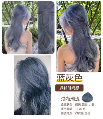 Moremo Keratin Hair Color (Ash Blue) 60g&60g | Guardian Singapore