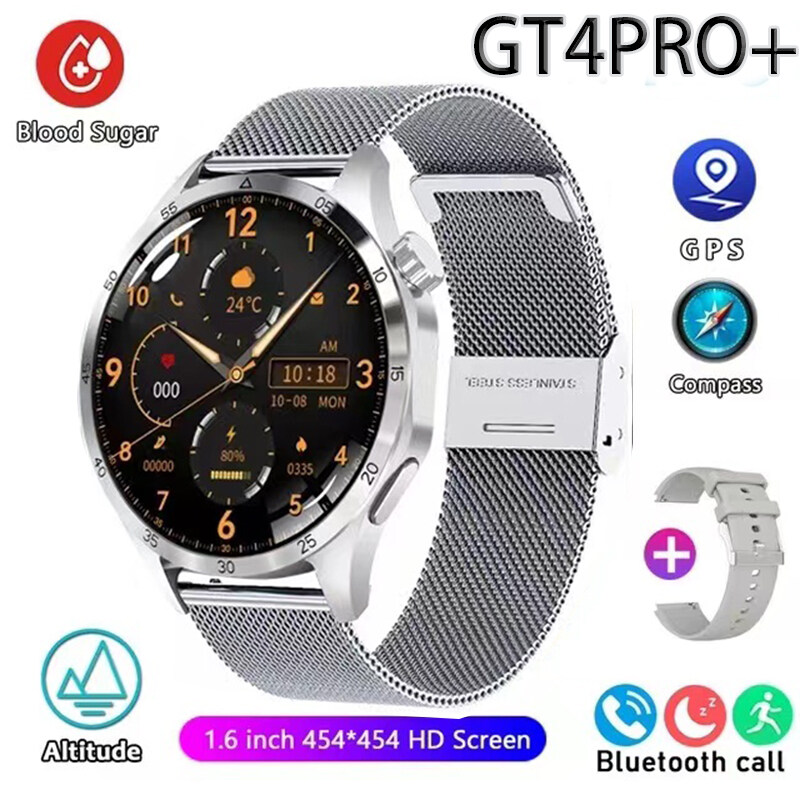 Đối với Huawei GT4 Pro + Đồng hồ thông minh Nam Nữ 1.6 "Màn hình HD Siri cuộc gọi bluetooth SmartWat