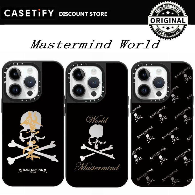Casetify x mastermind world cho iphone 15 pro max / iphone 14 pro max / iphone 13 pro max / iphone 12 pro max / iphone 11 vỏ điện thoại vỏ bảo vệ