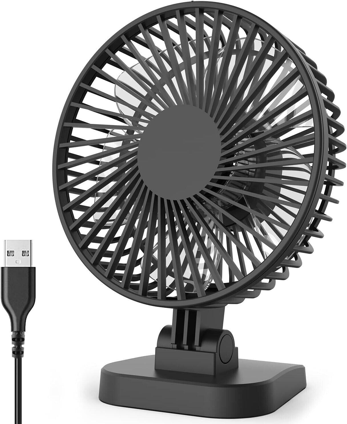 Mini Small Personal Quiet Desktop Fan Adjustable Tilt Angle Portable Cooling Fan ราคา 1,477 บาท*ส่งฟรี