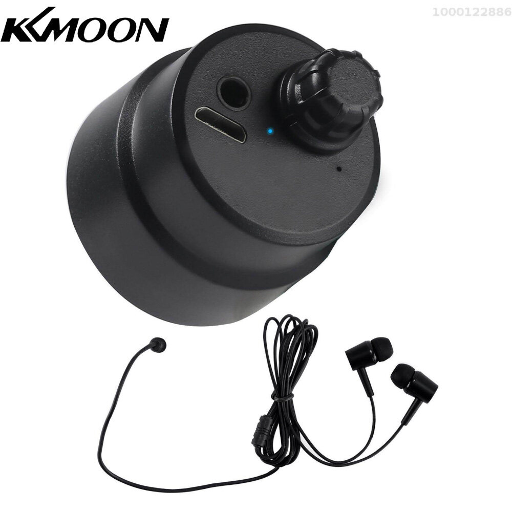 Kkmoon Cường Độ Cao Thông Qua Tường Microphone Giọng Nói Nghe Detector Cho Kỹ Sư rò rỉ nước Dầu Rò Rỉ Sửa Chữa Âm Thanh Phát Hiện Thiết Bị