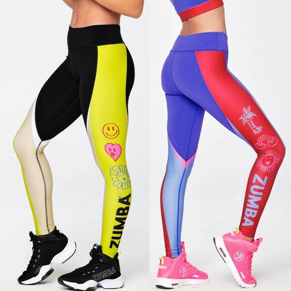 Quần áo thể dục nữ quần legging zumba love wear z1b01295
