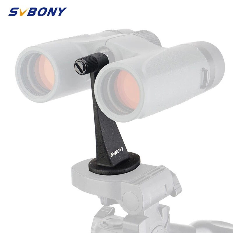 Svbony Bộ Chuyển Đổi Chân Máy Hai Mắt SV111 Bộ Chuyển Đổi Chân Máy Ống Nhòm Nhôm Đa Năng 1/4 Inch Với Vòng Cao Su Để Ngắm Chim Quan Sát Động Vật Hoang Dã