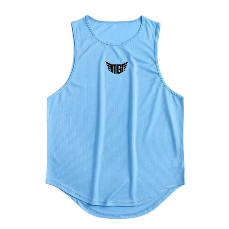 Graphic Men bodybuilding gym Tank Tops Workout Fitness quick-drying Sleeveless shirt men Clothes Sports Male Summer Running Vest