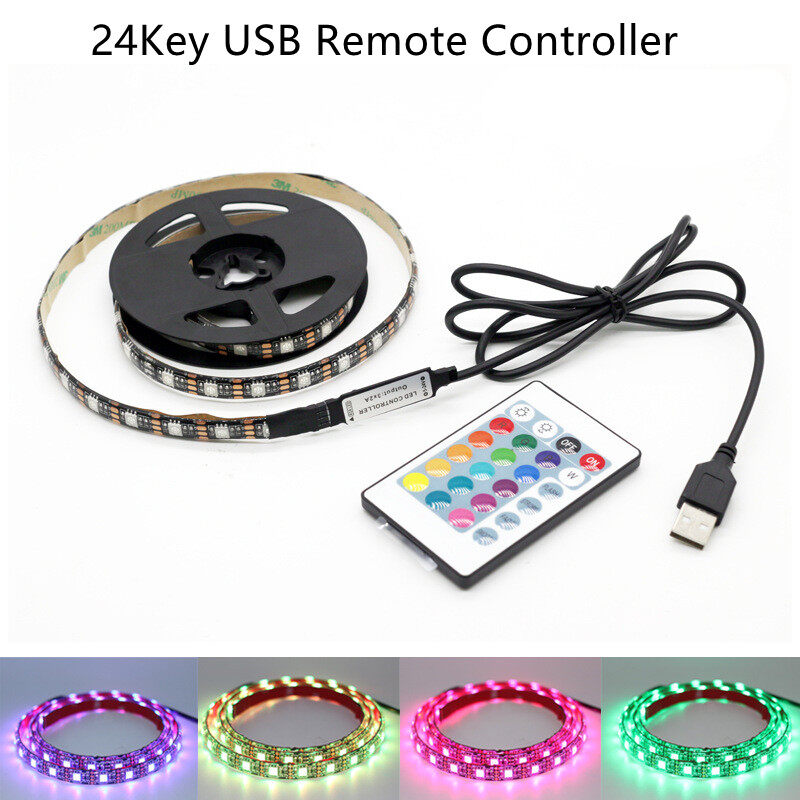 5v black pcb tv back light usb led strip light tape(13).jpg