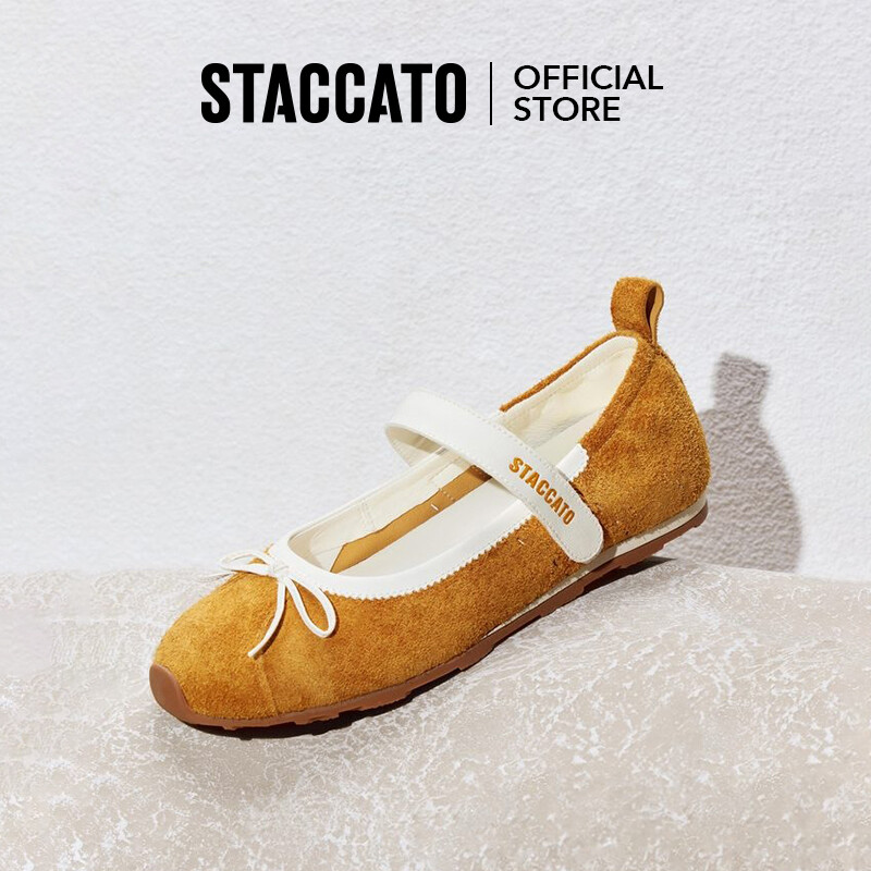 Staccato Women's Mary Jane Shoes Flat Pumps J5051 ราคา 4,125 บาท*ส่งฟรี
