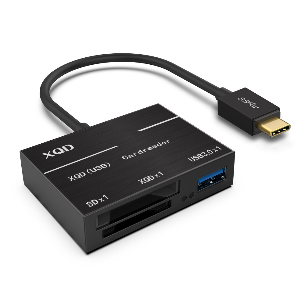 Type-C sang thẻ XQD thẻ SD Đầu đọc tốc độ cao usb3.0hub tương thích tốc độ cao USB3.0/2.0