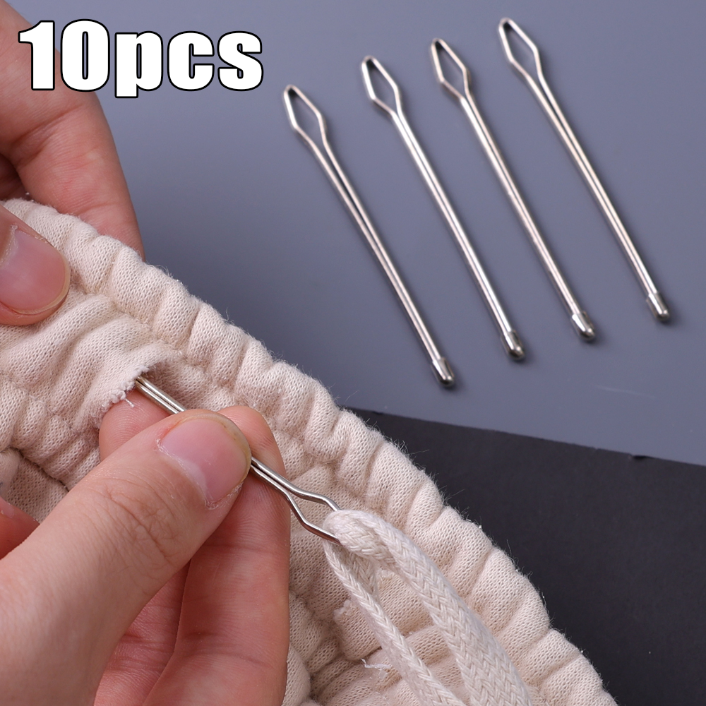 10pcs may Clips kim dây chun dây mặc threading hướng dẫn về phía trước thiết bị công cụ cho mặc dây may DIY Bộ công cụ may
