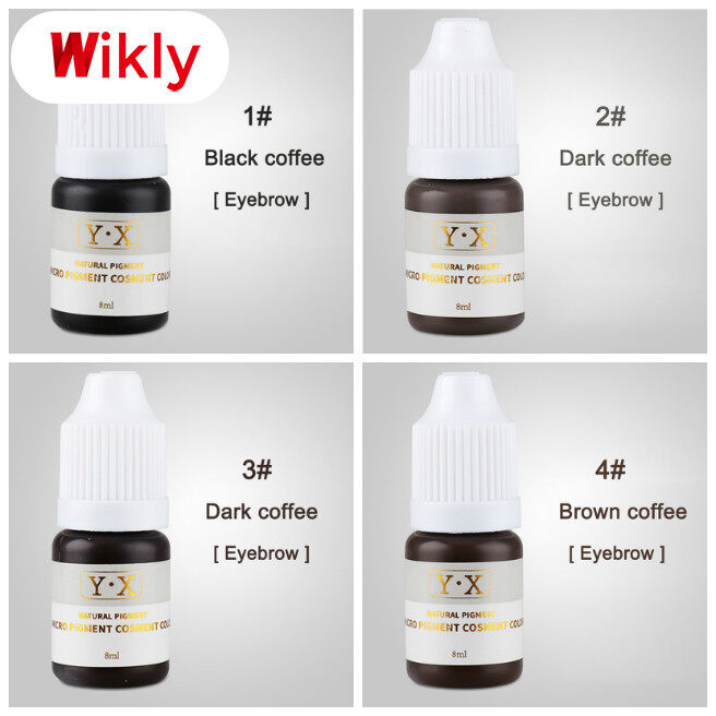 Gambar Wikly Semi Permanent Makeup Eyebrow Ink Lips Eye Line Tattoo Color Microblading Pigment