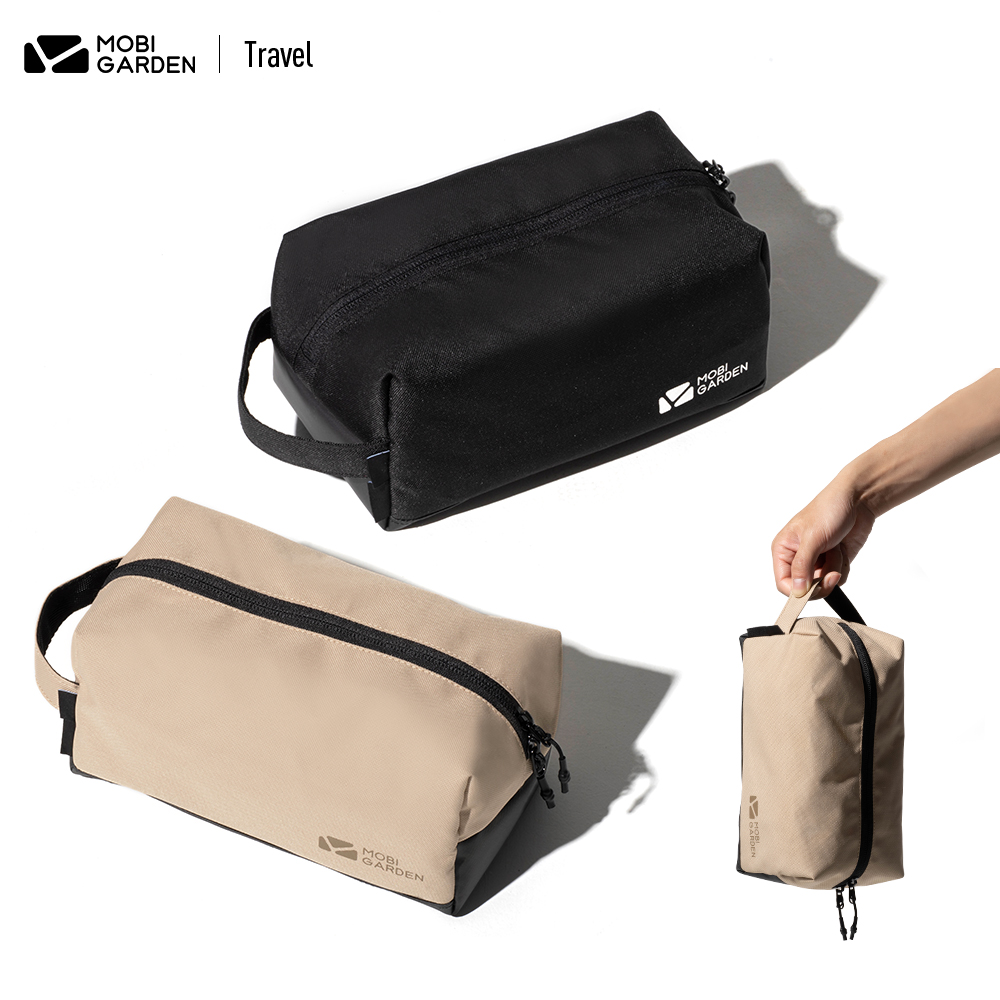MOBI GARDEN Túi đựng đồ vệ sinh cá nhân du lịch Túi đựng mỹ phẩm rửa tay Di động Túi trang điểm không thấm nước Túi hành lý Túi mỹ phẩm cắm trại