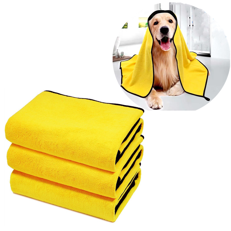 Dog Towel Dog Blanket for Dogs and Cats Upgraded Super Absorbent