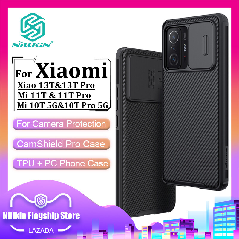 Nillkin Thời Trang PC Ốp Lưng Cho Xiaomi 13T 13T Pro 12T Pro 11T 11T Pro 10T Pro 5G 10T 5G 11 Ultra 11 Lite NE 5G Ốp Lưng Bảo Vệ Máy Ảnh Doanh Nghiệp Bảo Mật Chống Sốc Ốp Lưn