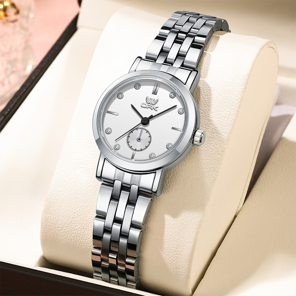 [Opk Watch for Women Waterproof 2026 New Style Original Elegance Korean Style Luxury High Quality Stainless Steel,OPK Watch For Women Waterproof 2024 New Style Original Elegance Korean Style Luxury High Quality Stainless Steel Quartz Watch,] ราคา 278 บาท*ส่งฟรี