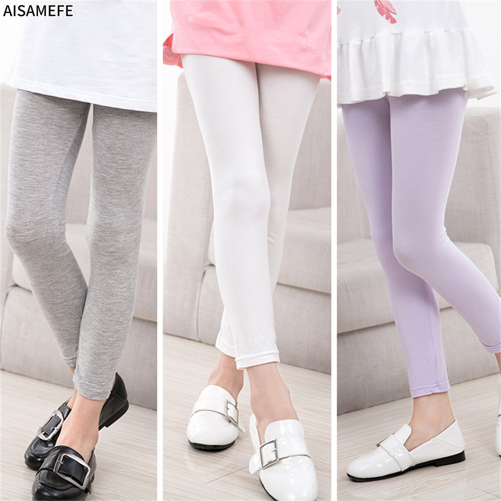 AISAMEFE 2022 Korean Version Summer Children Pants Cropped Leggings Children Pants Kids For Girls ราคา  178 บาท*ส่งฟรี