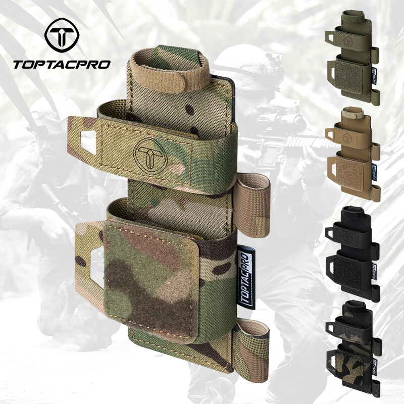 TOPTACPRO Tactical Tourniquet & Scissor Holder Tactical Tourniquet Pouch MOLLE EMT Multi-function Tool Pouch 8525 ราคา 429 บาท*ส่งฟรี