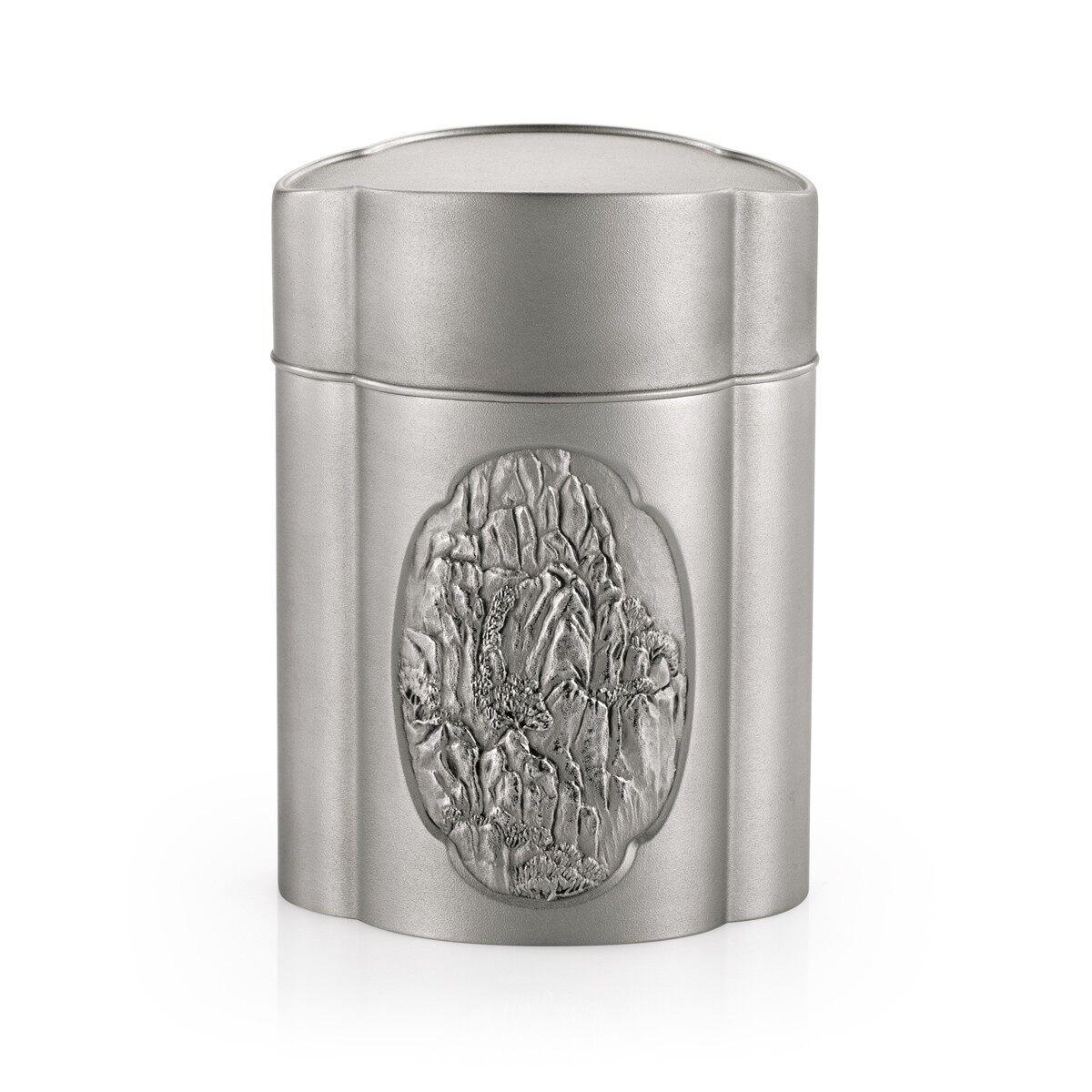 Gambar Royal Selangor Tranquility Collection Pewter Cloud Tea Caddy SM Gift