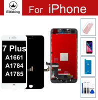 100% thử nghiệm LCD cho iPhone 7 8 7 cộng với 8plus Màn hình LCD màn hình cảm ứng digitzer lắp ráp thay thế kính cường lực miễn phí + dụng cụ sửa chữa không có điểm ảnh chết