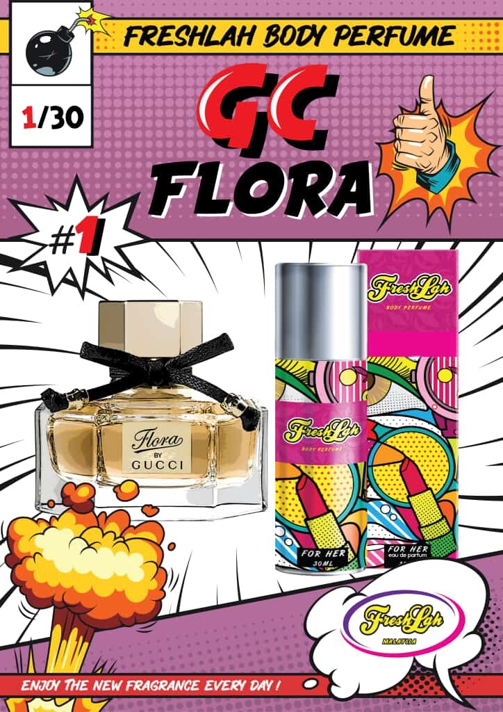 DK So Delicious Freshlah Body Perfume) Fruity Fragrance Perfume