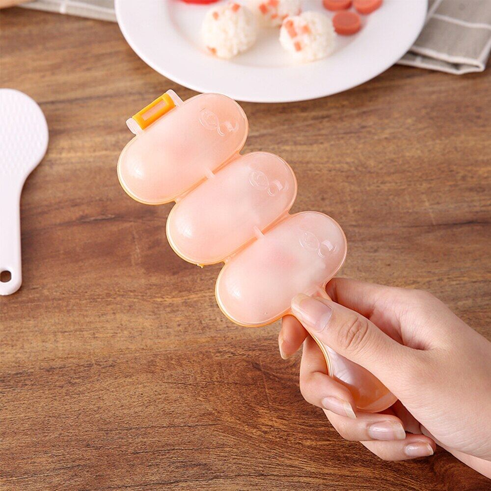 LAVALINK Sushi Balls Rice Ball Molds Sushi Balls Maker Mould Spoon Kitchen Cooking Utensil Tools Set Lightweight Durable Kitchen Tool 