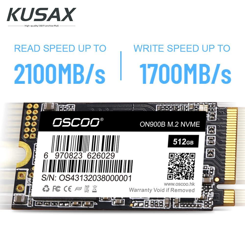 OSCOO SSD M2 ON900B M2 PCle NVME Hard Disk Hard Drive SSD 512GB 1T 256GB PCle For Desktop Laptop PC Macbook ราคา 889 บาท*ส่งฟรี