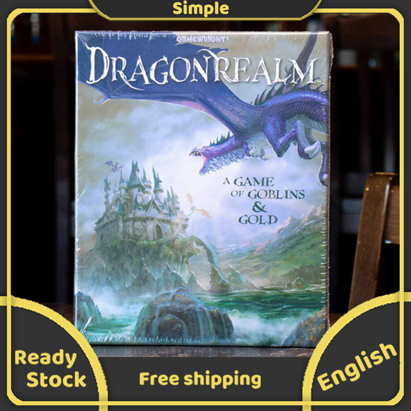 Dragonrealm trò chơi với bàn cờ thẻ Chiến Lược & Trò chơi xúc xắc của yêu
