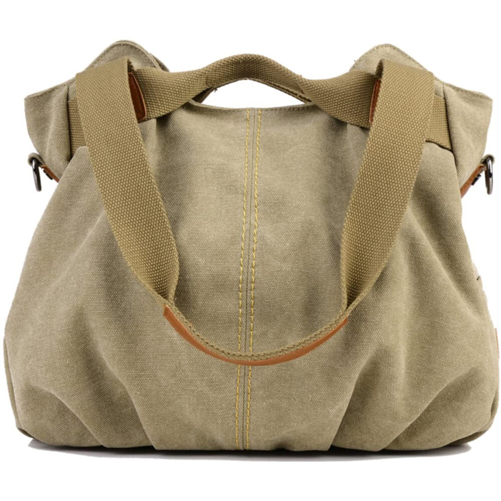 Iway túi xách nữ, túi đeo vai vải bố túi có tay cầm phía trên túi tote đi biển satchels túi đeo chéo