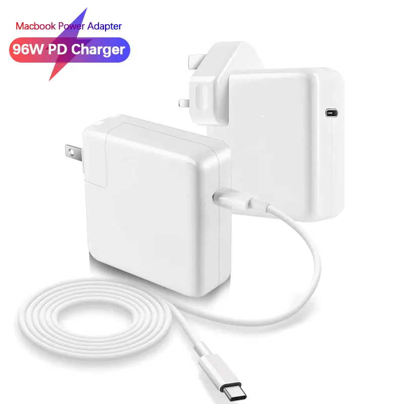 Konsmart 96w Usb C Power Adapter For Apple Macbook Pro Air 13 15 16 Inch 141 166 Laptop Charger With 2m Cable Lazada Singapore
