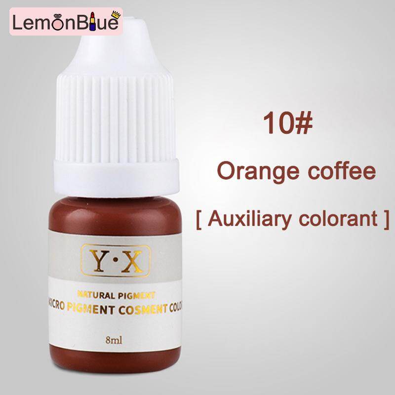 Gambar LemonBlue Semi Permanent Makeup Eyebrow Ink Lips Eye Line Tattoo Color Microblading Pigment 10#