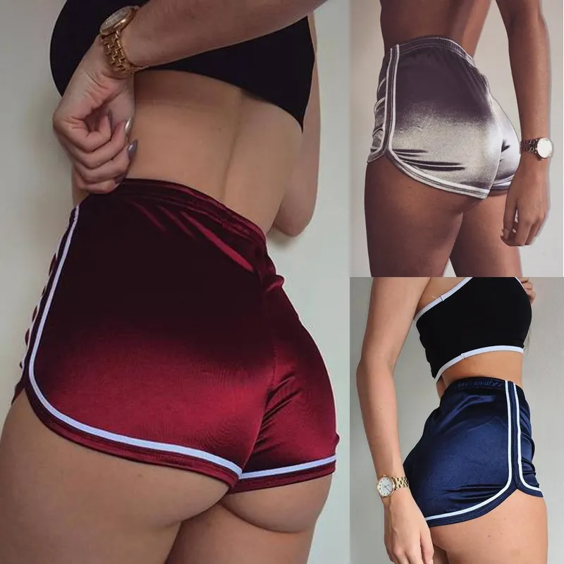 high waisted hot yoga shorts