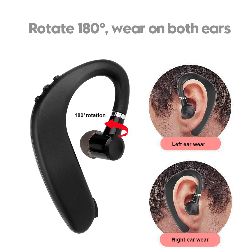 Wireless Headset With Mic Headphones 