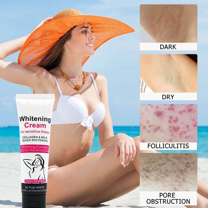 dark knee whitening cream