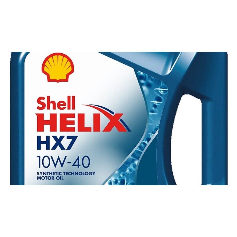 600039823 Shell Helix HX7 10W40 Semi Synthetic Engine Oil 4Liter HongKong For Honda , Toyota , Proton , Perodua , Kia