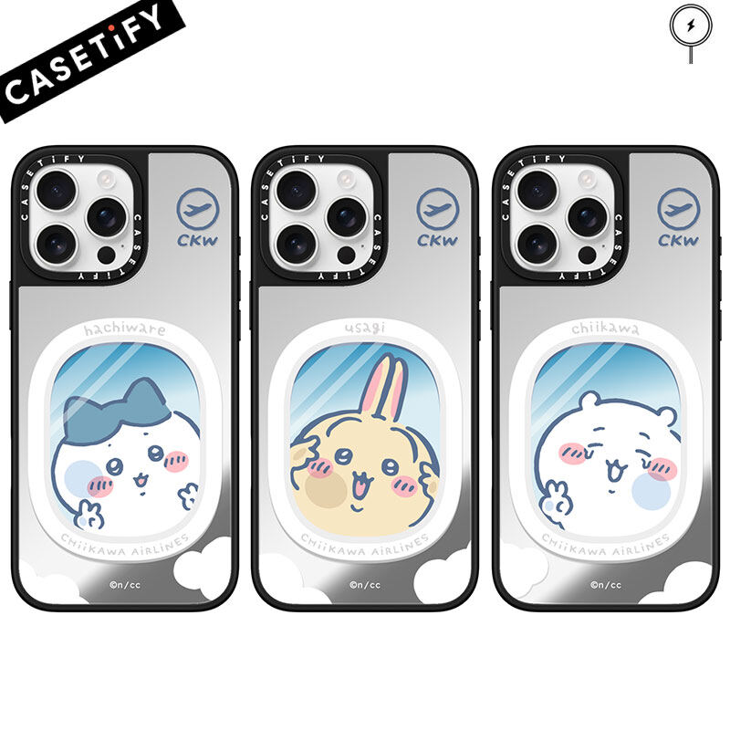 CASETiFY CHIKAWA AIRLINES iPhone16 うさぎ CASETiFY CHIKAWA AIRLINES iPhone16 うさぎ Chiikawa Casetify