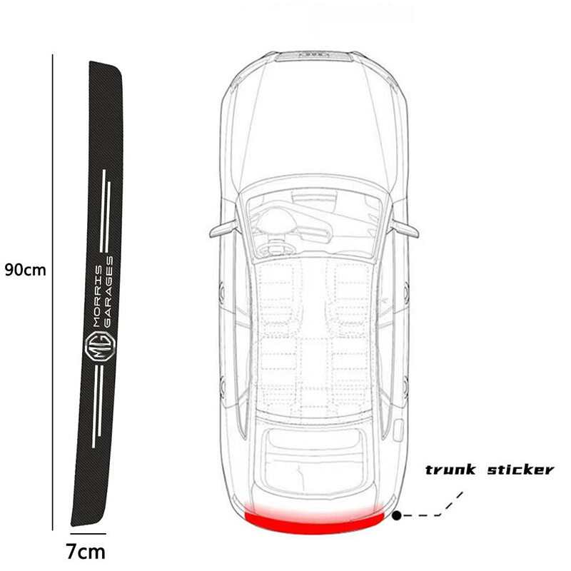 Dải Ngưỡng Cửa Xe Hơi Chống Ốp Bệ bước chân thích hợp cho mg GS TF ZR ZS ES HS ezs MG 6 MG3 MG5 mg7 