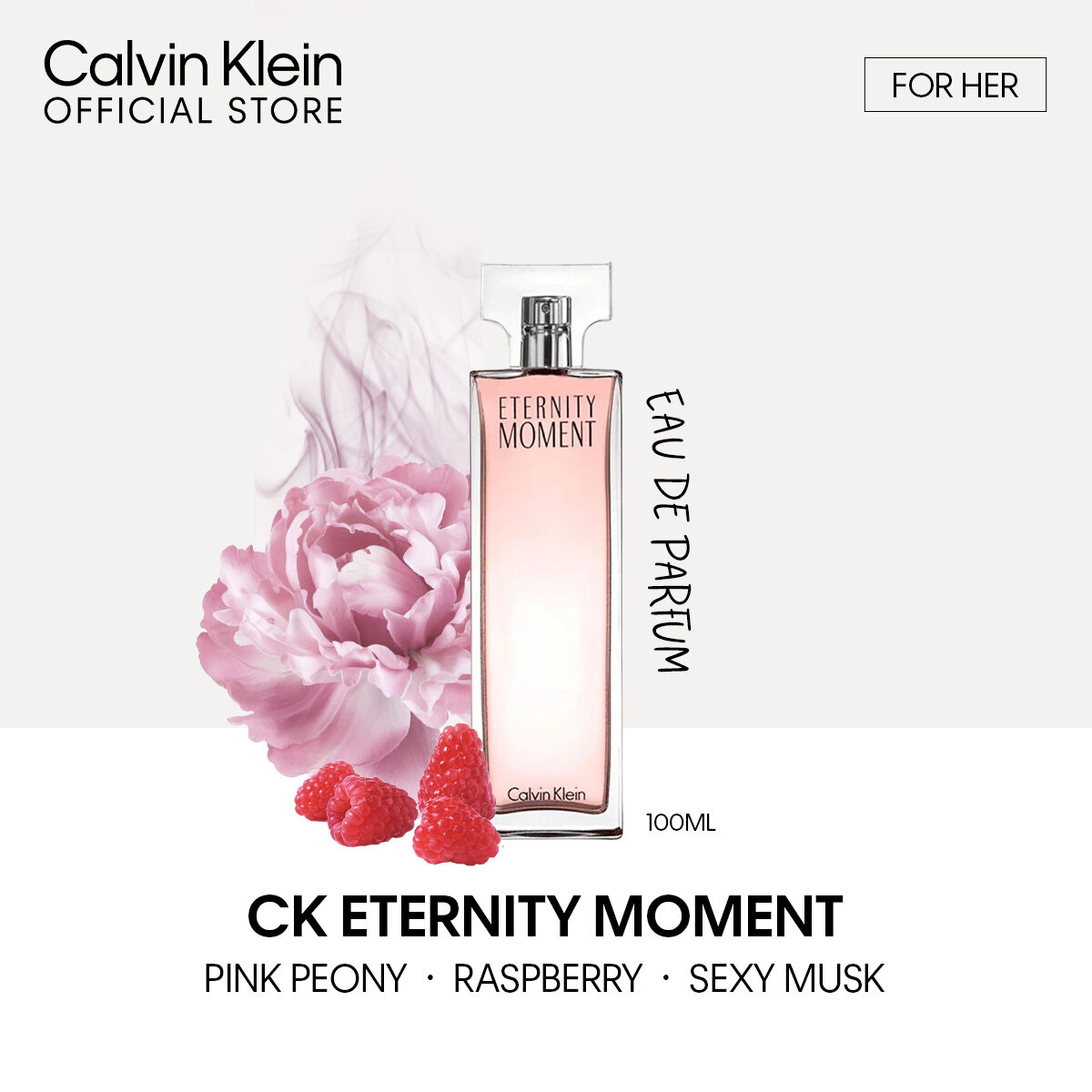CALVIN KLEIN FRAGRANCES Eternity Moment for Women Eau de Parfum
