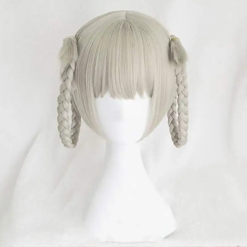 gray cosplay wig