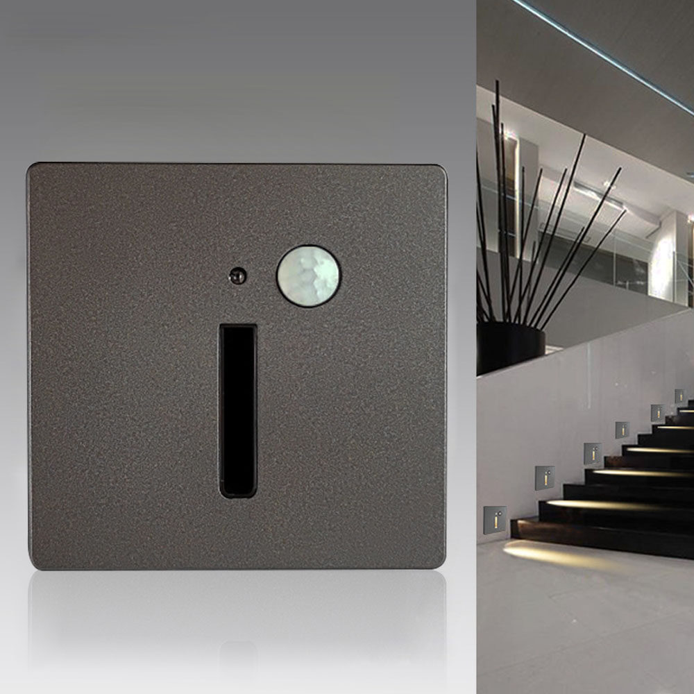Sensor Wall Light Footligh Stair Lighting Motion Detector Home Staircase