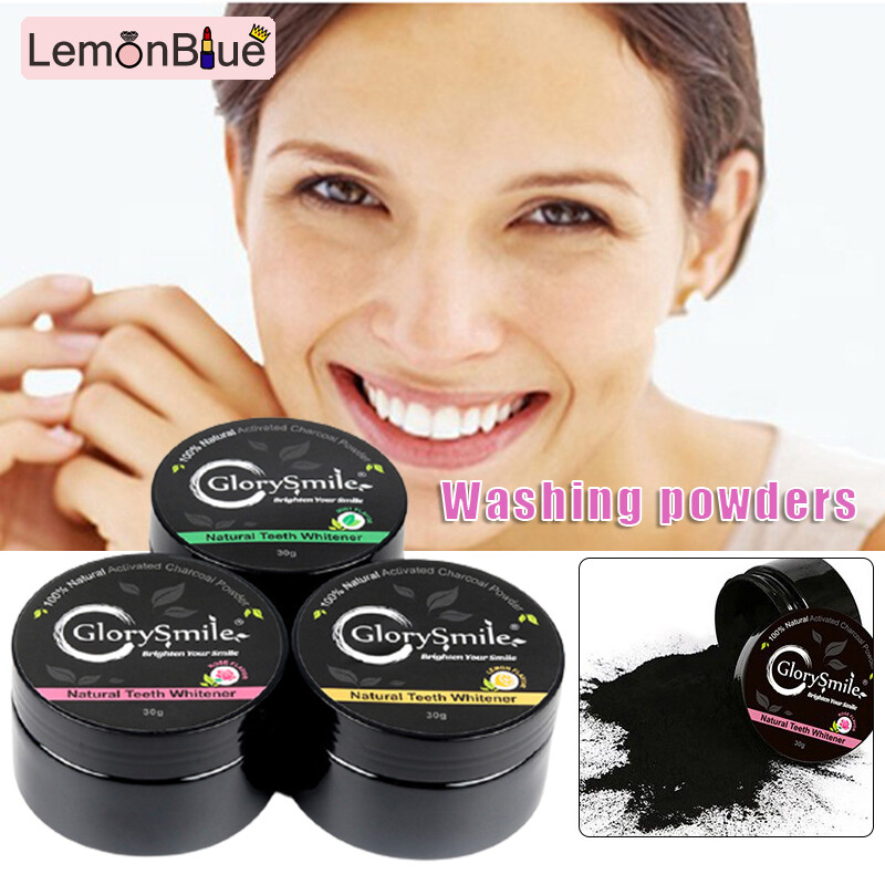 Gambar LemonBlue Teeth Whitening Scaling Powder Oral Hygiene Cleaning Packing Activated Bamboo Charcoal Powder