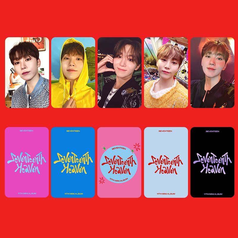 SEVENTEEN 11th Mini Album Heaven Solo PhotoCards Woozi Hoshi
