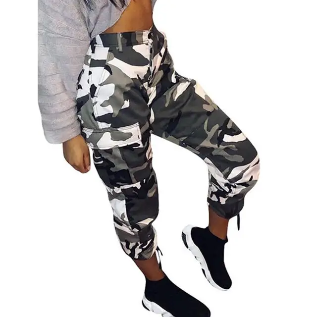camo joggers ladies