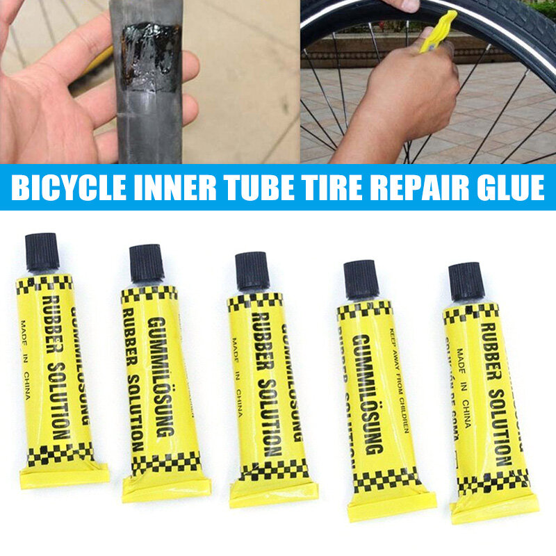 Bike Tire Rubber Cement Tire Patch Automobile Motorcycle Bicycle
