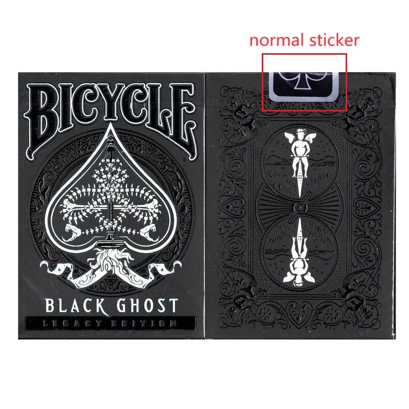 Xe Đạp Black Tiger/Ghost Legacy Phiên Bản Chơi Bài Ellusinist Shadow Monsters Deck Thẻ Ma Thuật Trò Chơi Đạo Cụ Ảo Thuật